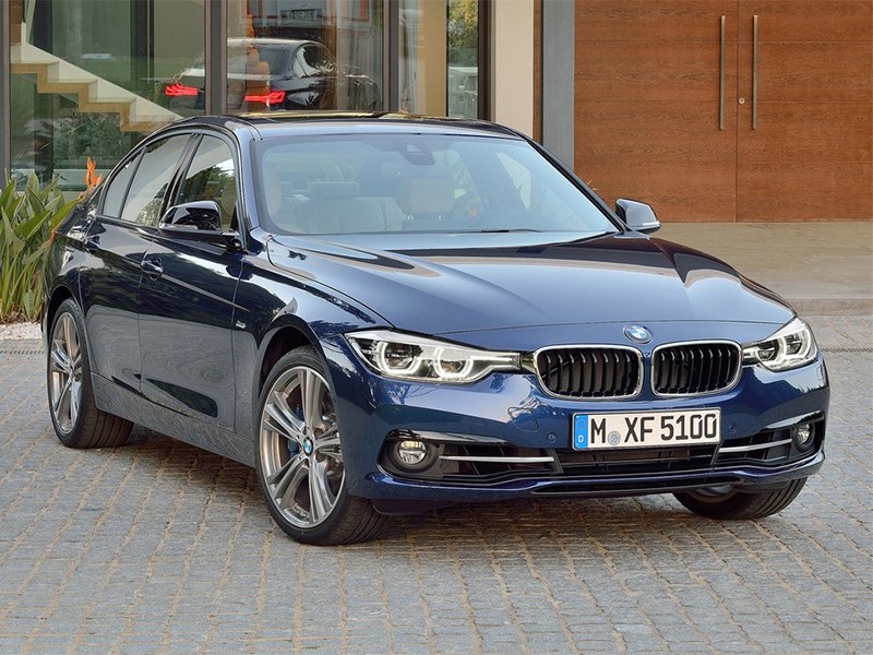 BMW 3 series 2016 вид спереди