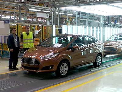 В Набережных Челнах стартовало производство седанов и хэтчбеков Ford Fiesta