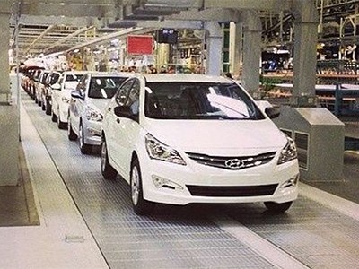 Hyundai Solaris российского производства поедут в Египет и Ливан