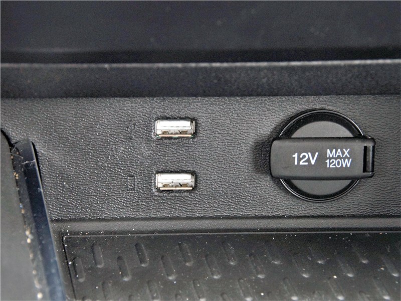 BAIC X35 (2023) разъёмы USB