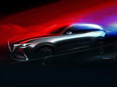 Новое поколение модели Mazda СХ-9 дебютирует уже через пару недель