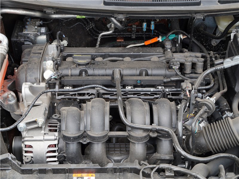 Ford Fiesta sedan 2015 двигатель