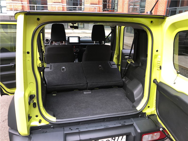 Suzuki Jimny Nomad (2024) багажное отделение