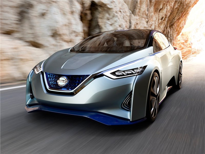 Nissan IDS concept 2015 вид спереди