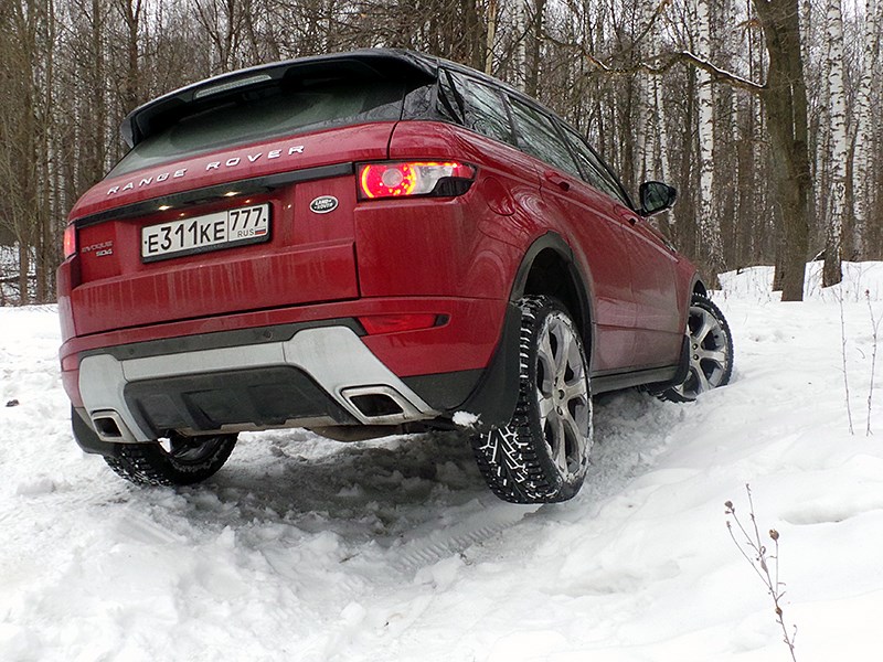 Range Rover Evoque 2012 вывешивание