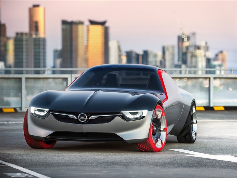Opel GT concept 2016 вид спереди