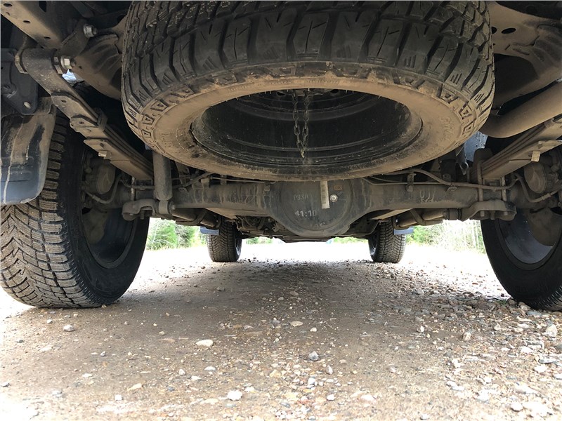 JAC T9 (2024) задняя подвеска