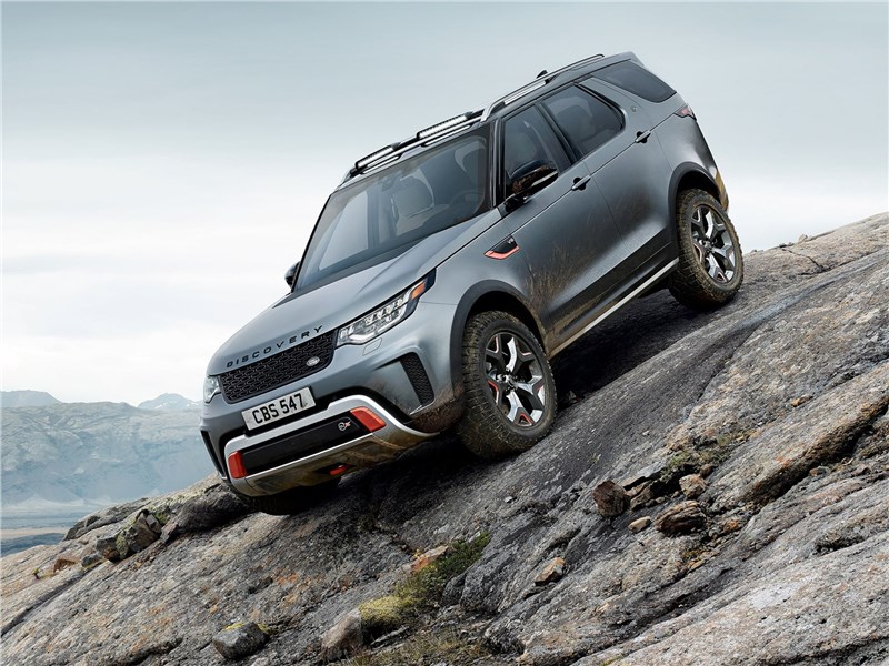 Land Rover Discovery 2017 вид сбоку