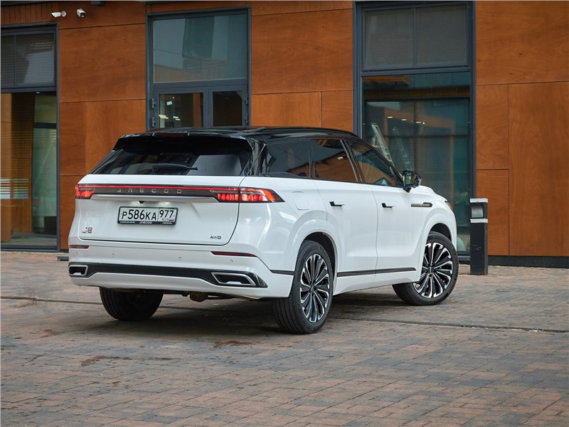 Jaecoo J8 (2024) вид сади