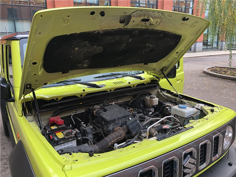 Suzuki Jimny Nomad (2024) моторный отсек