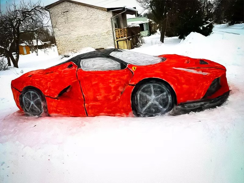 Хочешь Ferrari – зима тебе поможет!
