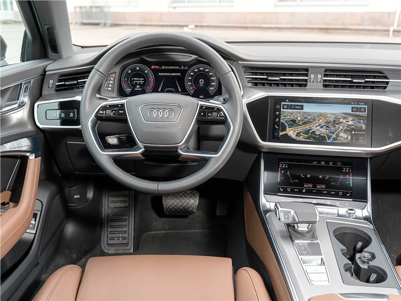 Audi A6 45 TDI (2020) салон
