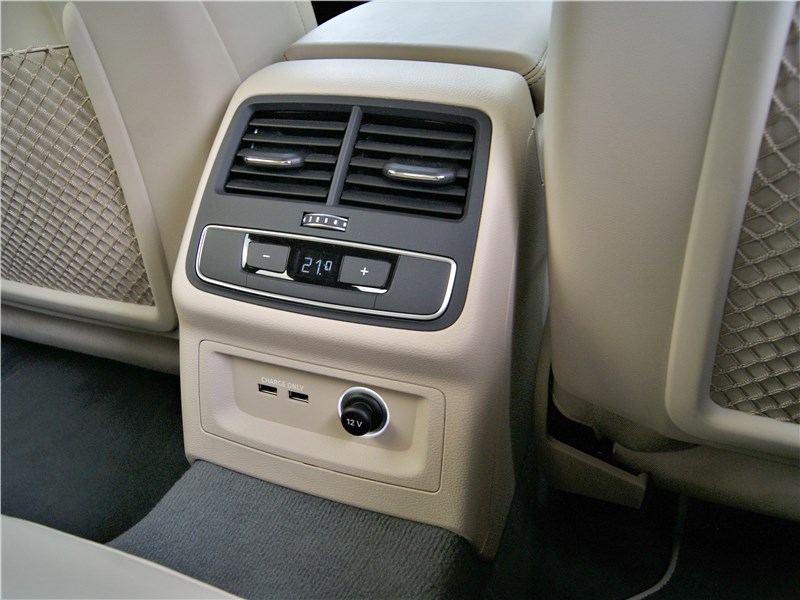 Audi A5 Sportback 2020 "климат" для задних пассажиров
