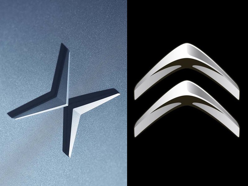 Компания Citroen и Polestar смогли разобраться в логотипах