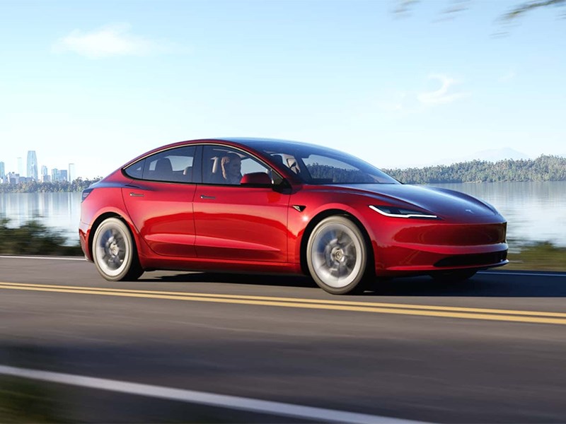 Стали известны технические характеристики обновленной Tesla Model 3 в версии Performance