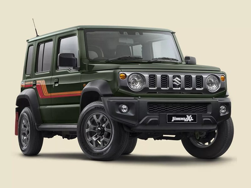 5-дверный Suzuki Jimny получил спецверсию Heritage 