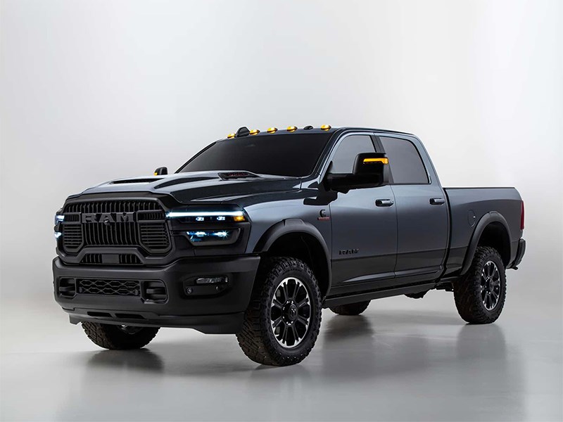 Появились первые изображения обновленных пикапов Ram 2500 и Ram 3500