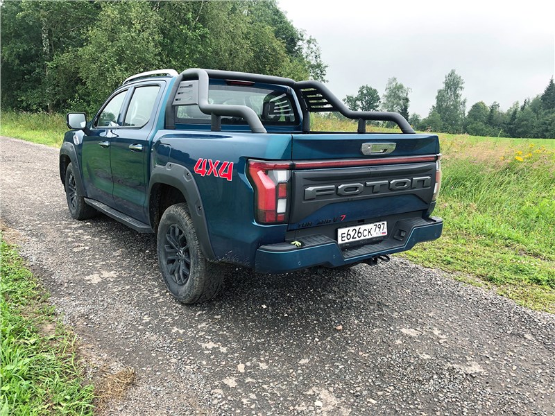 Foton Tunland V7 (2024) вид сзади
