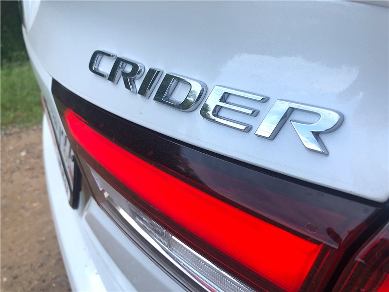 Honda Crider (2018) шильдик