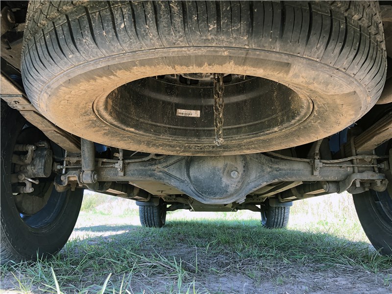 Foton Tunland G7 (2024) задняя подвеска