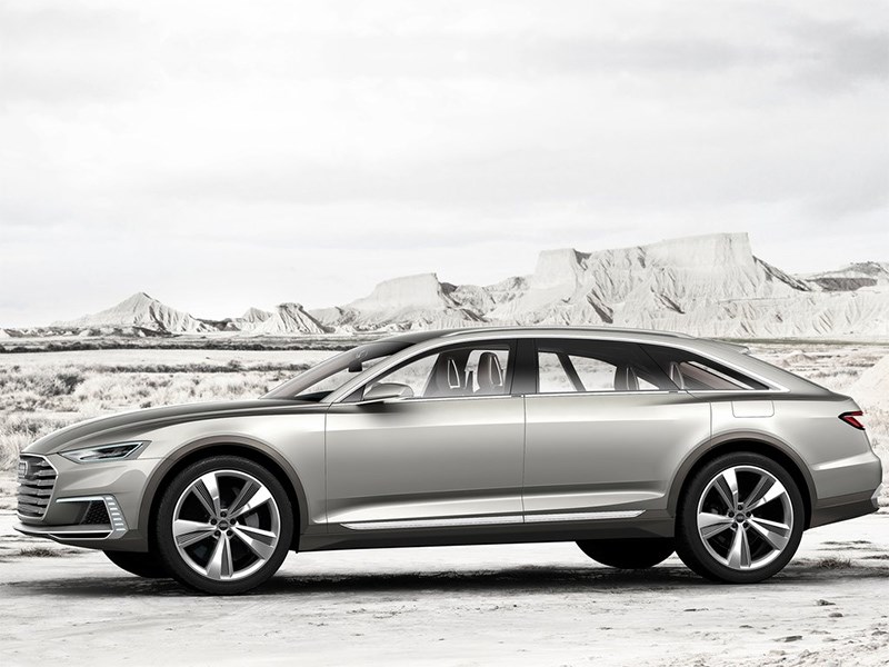 Audi Prologue Allroad Concept 2015 вид сбоку
