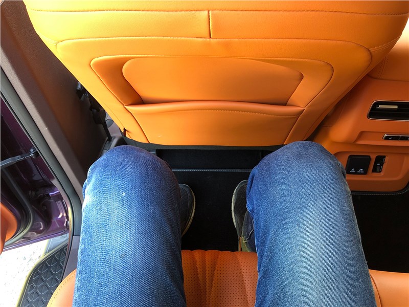 Foton Tunland V9 (2025) задний ряд