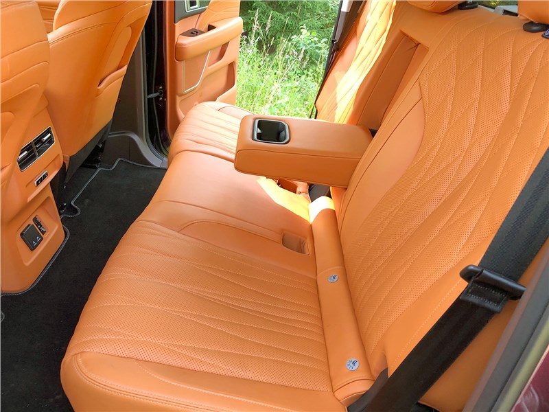 Foton Tunland V9 (2025) задний ряд