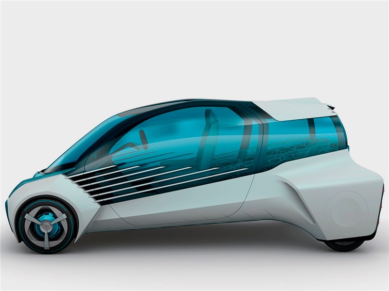 Toyota FCV Plus concept 2015 вид сбоку
