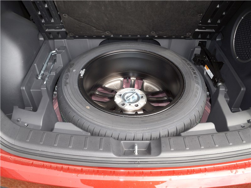 Mitsubishi Eclipse Cross 2018 запасное колесо