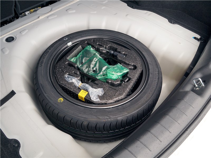 Hyundai Elantra 2019 запасное колесо
