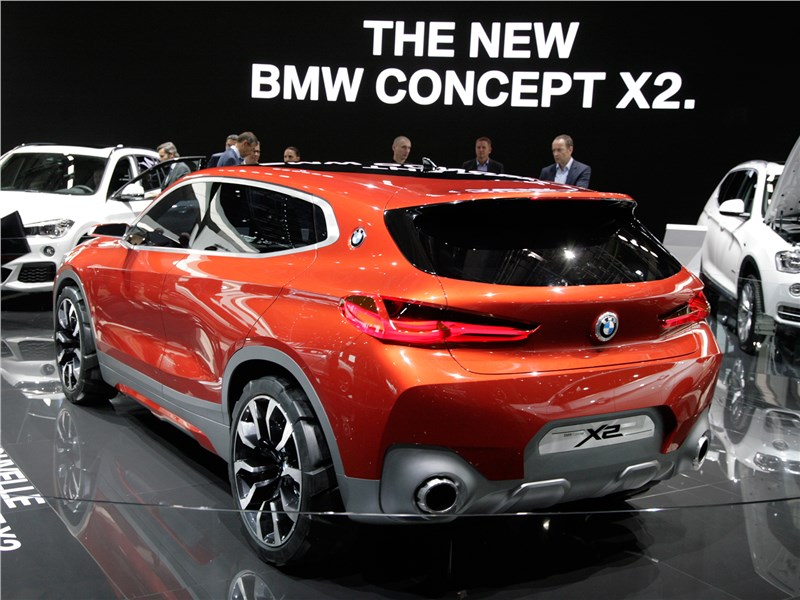 BMW X2 concept 2016 сзади