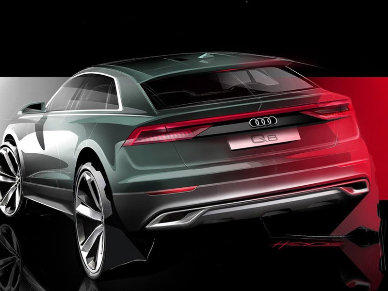 Audi Q8: первое официальное изображение