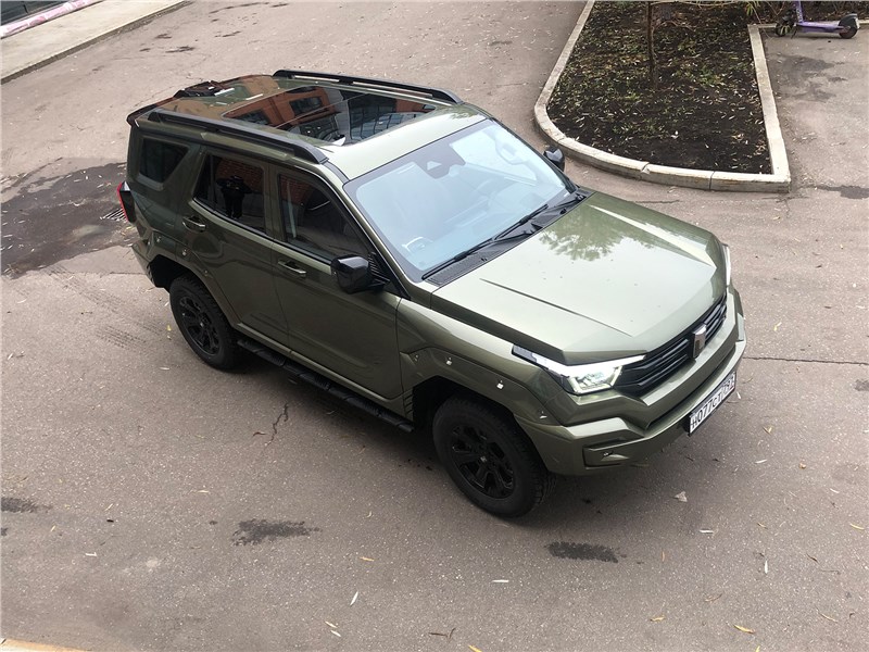 Tank 400 (2026) вид сверху