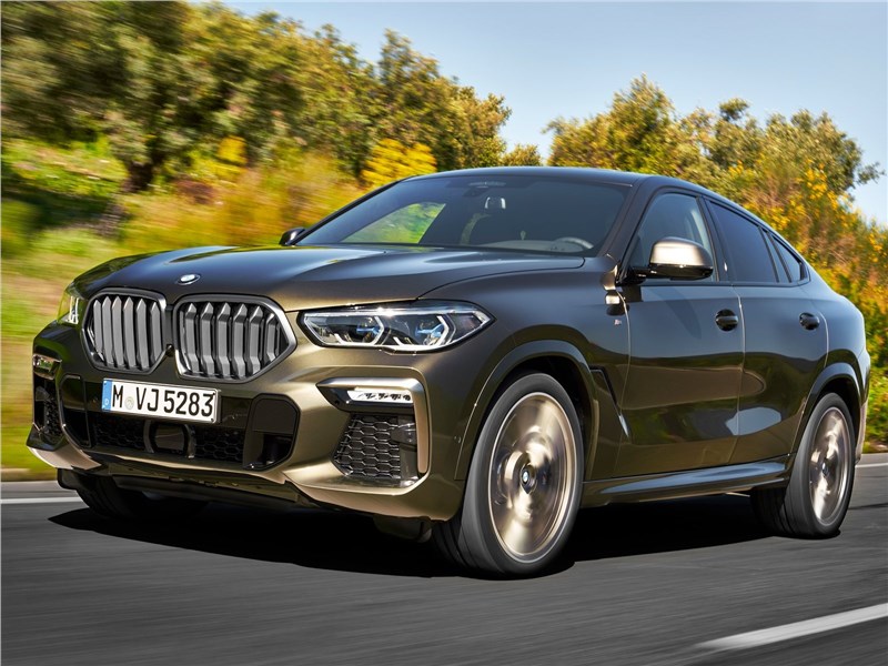 BMW X6 2024 - фото в новом кузове, фото салона и интерьера