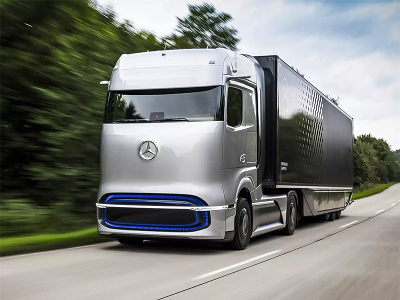 Mercedes-Benz представил водородный грузовик