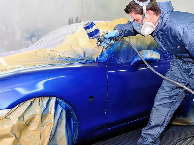 кузовной ремонт автомобиля синтетическими материалами
