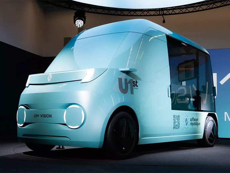 Renault и Volvo представили поликлинику на колесах - электрический фургон U1st Vision