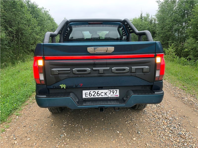 Foton Tunland V7 (2024) вид сзади