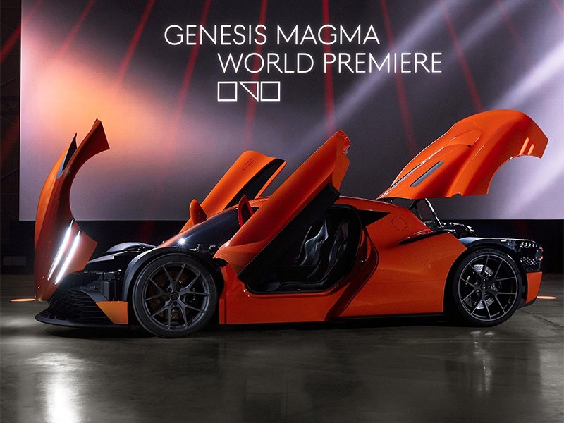 Genesis представил концептуальный суперкар Magma GT