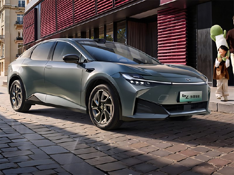 Toyota bZ3 в Китае «поумнел» и получил лидар