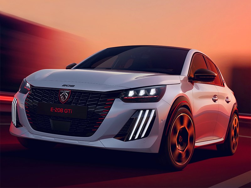 Представлен электрический Peugeot 208 GTi