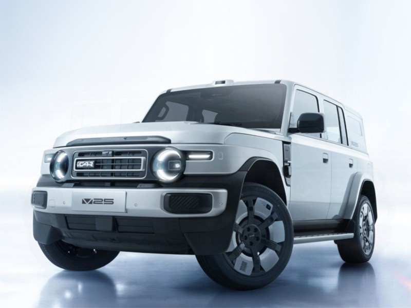Chery представила новый гибридный кроссовер iCaur V25