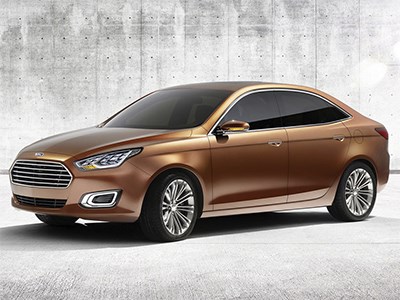 Новое поколение Ford Escort дебютирует в Пекине уже в апреле