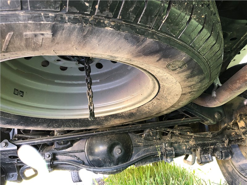 Foton Tunland V9 (2025) запасное колесо