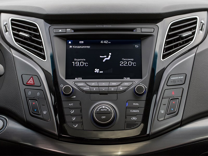 Hyundai i40 2015 центральная консоль