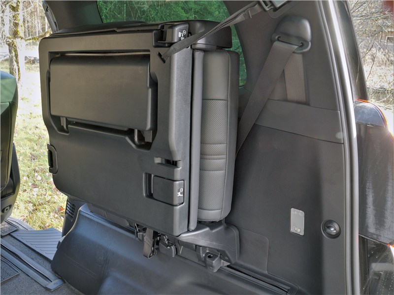 Toyota Alphard (2018) багажное отделение