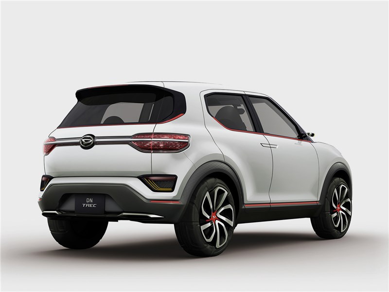 Daihatsu DN Trec Concept 2017 вид сзади