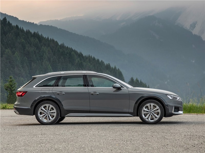 Audi A4 allroad quattro 2020 вид сбоку