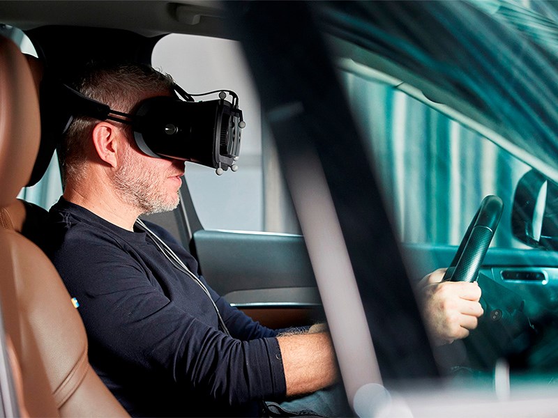 Volvo создала симулятор смешанной реальности для тестов автомобилей