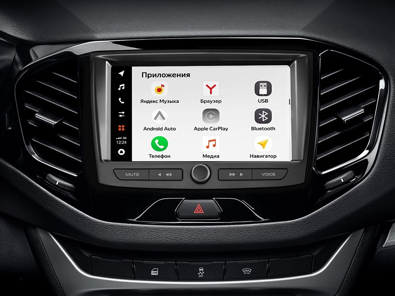 Автомобили Lada обзавелись новой мультимедийной системой